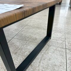 ★リユースのサカイ高崎店★TJ13375  ローテーブル 茶 H32×D45×W90 クリーニング済みの画像