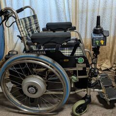 24時間引き渡し可能　ヤマハ　電動車椅子の画像