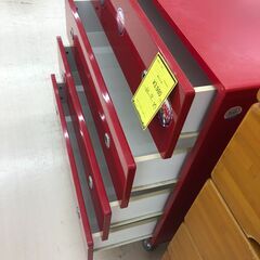 【ジャングルジャングル和歌山店】【Wa3268】チェスト 赤 リユースショップ リサイクルショップ 中古家具 中古家電 中古自転車 古着 冷蔵庫の画像