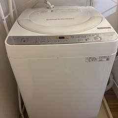 SHARP 洗濯機 ES-GE6cの画像