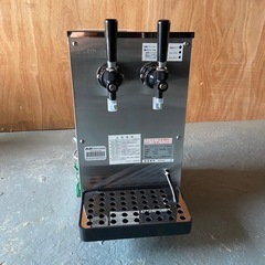 ボクソン　2口ビールサーバー　VT-25D-W　未開封アサヒ生樽　炭酸ボンベ付の画像