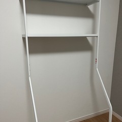 立て掛けランドリーシェルフータワーの画像