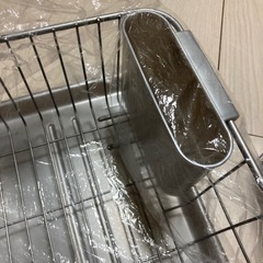 水切りラック　水切りカゴ　シンク　食器乾燥　キッチン　食器ラック　食器干しの画像