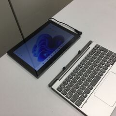 【🍀超美品】小型モバイルパソコン「Lenovo」10.1型 Windows11 Office2021「管理No mobael1」の画像