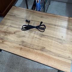 おおたけ ビンテージこたつ 2022年製 EK-K1054 天板サイズ 1200×600 動作確認済 中古品 ③の画像