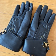 防水 羊革 FREE×FREE フリフリ レザーグローブ ライディンググローブの画像