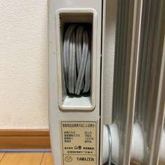オイルヒーター　投稿日動作確認済　山善　M-1208　　の画像