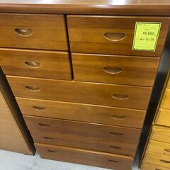 【ジャングルジャングル和歌山店】【Wa3270】チェスト リユースショップ リサイクルショップ 中古家具 中古家電 中古自転車 古着 冷蔵庫の画像