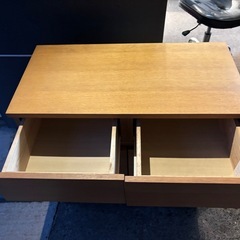 決まりました【無印良品】美品サイドチェストの画像