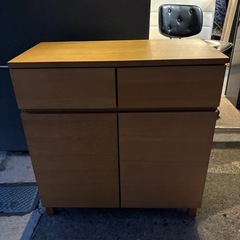 決まりました【無印良品】美品サイドチェストの画像
