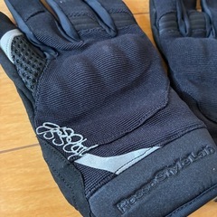 新品 Rosso Style Lab バイク用グローブ ブラックの画像