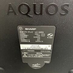【1000円でお譲りします】液晶テレビ　SHARP　AQUOS　LC-32E9の画像