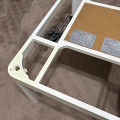 ニトリ こたつ 長方形　80×60　ホワイトの画像
