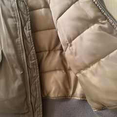 coen コーエン MA-1 中綿　カーキ　ミディアム　レディース
の画像