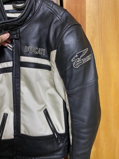 DUCATI レザー メッシュジャケット