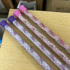 45)【無料　花柄突っ張り棒】の画像
