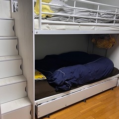 3段ベット階段収納有りの画像
