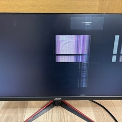 【ジャンク:無料
】Acer VG240Y ゲーミングモニター（画面映らず・部品取り用）の画像