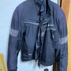 ROUGH ROAD ツーリング用ジャケット ブラックの画像