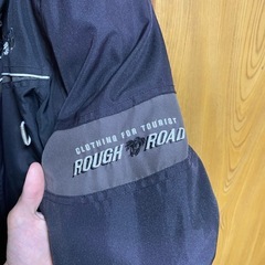 ROUGH ROAD ツーリング用ジャケット ブラックの画像