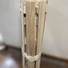 ニトリ購入品「丸めてしまえる 桐すのこベッドの画像