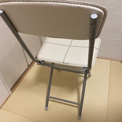 ニトリ　折りたたみチェア　の画像