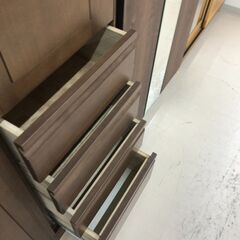 【ジャングルジャングル和歌山店】【Wa3272】ワードロープ ダークブラウン リユースショップ リサイクルショップ 中古家具 中古家電 中古自転車 古着 冷蔵庫の画像