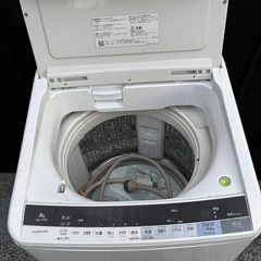 ✨HITACHI ビートウォッシュ✨ 8.0kg 全自動洗濯機 2018年製の画像
