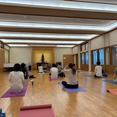 鎌倉のお寺でヨガ　テラヨガ安国論寺の画像