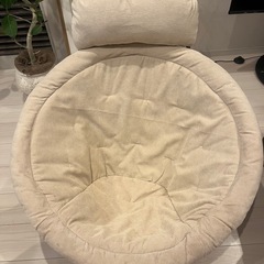 【Hinata Life】 2way フォールディングチェア ベージュの画像