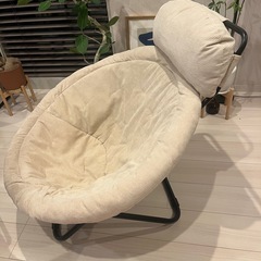 【Hinata Life】 2way フォールディングチェア ベージュの画像