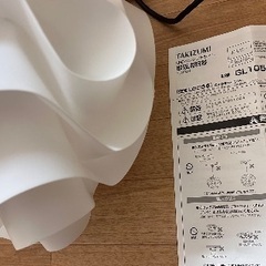 🟡照明・電気・ライト番号4 タキズミ 2018年製  GL 1053Pの画像