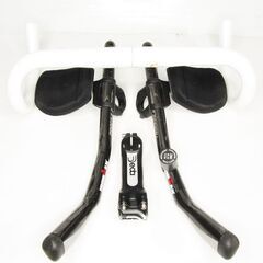 美品 PROFILE DESIGN IRONMAN T1+VIPER プロファイルデザイン カーボンエアロバー DHバー トライアスロン アイアンマン Deda ZERO2 DIXNA J-Fit ever ドロップハンドルの画像
