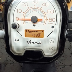 YAMAHA ヤマハ ビーノ Vino AY02 人気のブラック 低走行 アイドリングストップ機能付き 通勤通学配達に 福岡市内発 全国陸送可能の画像