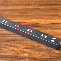 ELECOM    電源タップ　6口　2mの画像