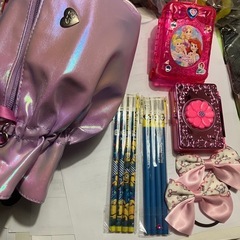 ディズニープリンセス風バックマリーちゃん髪留め　ミニオンズ 文房具 まとめ売りの画像