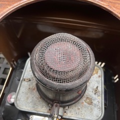 ストーブ　レトロ　キャンプ　暖房器具の画像