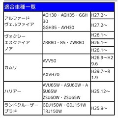 30系アルファード・ヴェ類ファイア用テレビキット
の画像