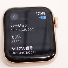 Apple Watch SE 第1世代/GPS/40mm/A2351/ゴールド〈MKQ03J/A〉 (2)の画像