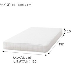 【至急！】ニトリ　シングルマット
の画像