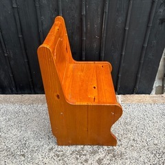 ✨ヴィンテージ カントリー 木製ベンチ✨ ウッドベンチ /の画像