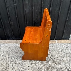 ✨ヴィンテージ カントリー 木製ベンチ✨ ウッドベンチ /の画像