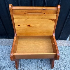 ✨ヴィンテージ カントリー 木製ベンチ✨ ウッドベンチ /の画像