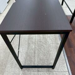 ★リユースのサカイ高崎店★TJ13376 (株)ニトリ テーブル ダークブラウン H72×D48×W95 クリーニング済みの画像