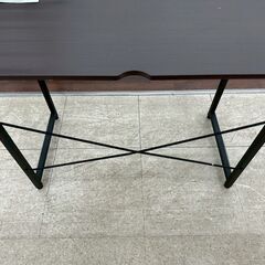 ★リユースのサカイ高崎店★TJ13376 (株)ニトリ テーブル ダークブラウン H72×D48×W95 クリーニング済みの画像