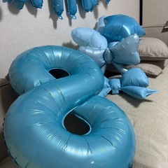 誕生日の風船の画像