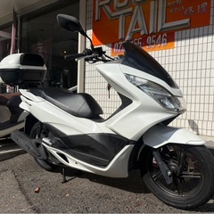 ★21万円！ PCX125 JF56 ホンダ HONDA インジェクション リアタイヤ新品！PCX スクーター　リアボックス付きの画像