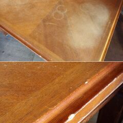 レトロ 木製 ローテーブル ミニテーブル 座卓　/TJ-2469 2Fの画像