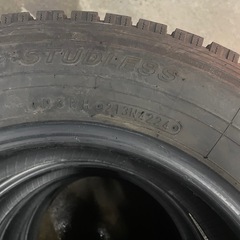 トーヨー　スタッドレス　165/80R14 88/86N DELVEX935 2024年製の画像