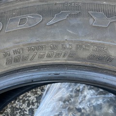 ICE NAVI 205/60R16 2013年製　スタッドレス
タイヤの画像